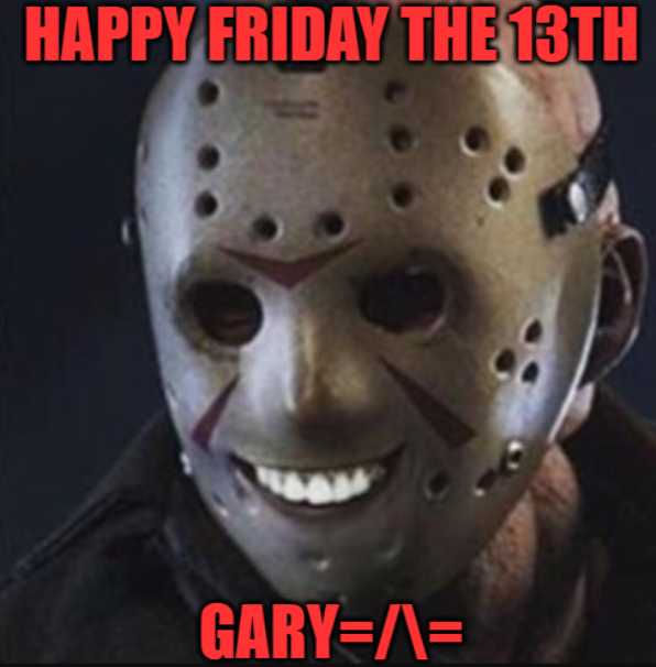 too bad #Freddy doesn't have an official day like #JasonVoorhees lol. Happy Friday the 13th!