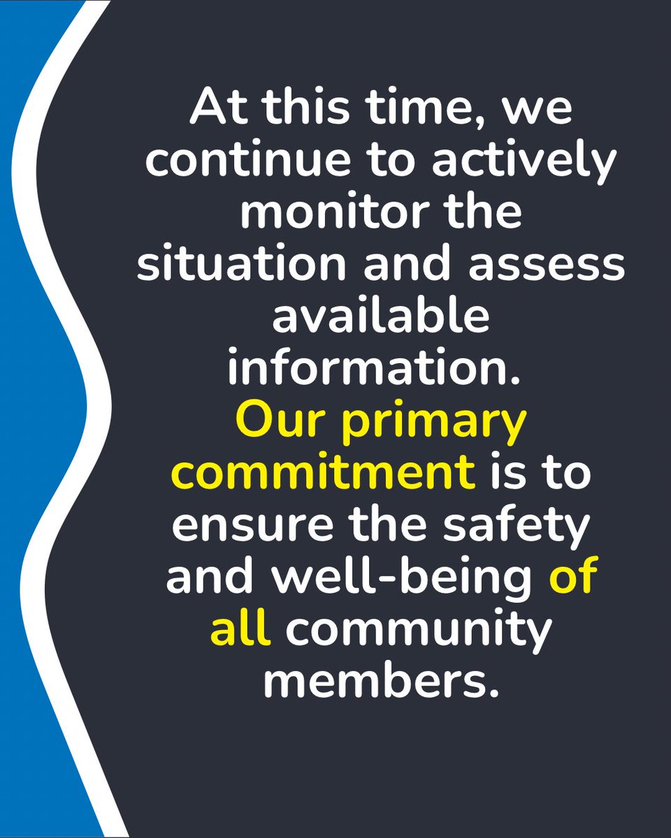 BPD_MN's tweet image. 📢 We appreciate the public’s cooperation and will continue to provide updates if necessary.
