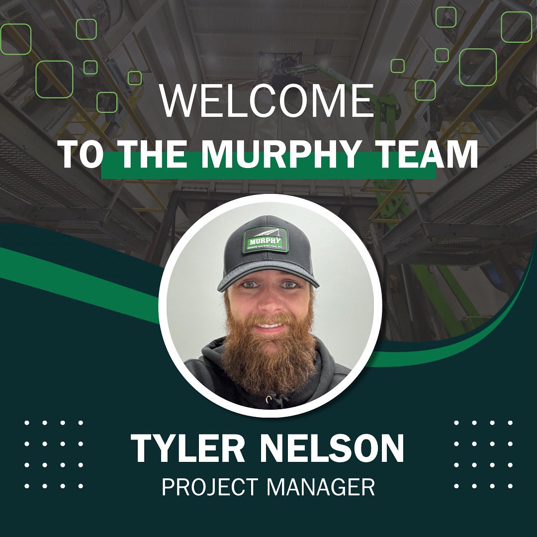Welcome Tyler, our newest Project Manager!

He brings deep millwright experience to Murphy, helping lead installs, alignments, and maintenance projects. We’ve offered millwright services for decades—now we’re making sure people know it.

#MurphyRigging #MillwrightServices