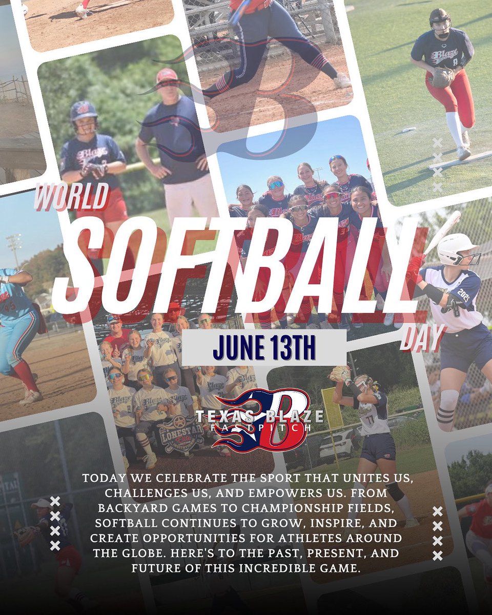 🌎🥎 Happy World Softball Day! 🥎🌎

Today we celebrate a sport that has given us so much—grit, growth, and a global sisterhood. From the dirt fields to championship stages, softball continues to empower athletes around the world and create lifelong memories along the way.

We’re