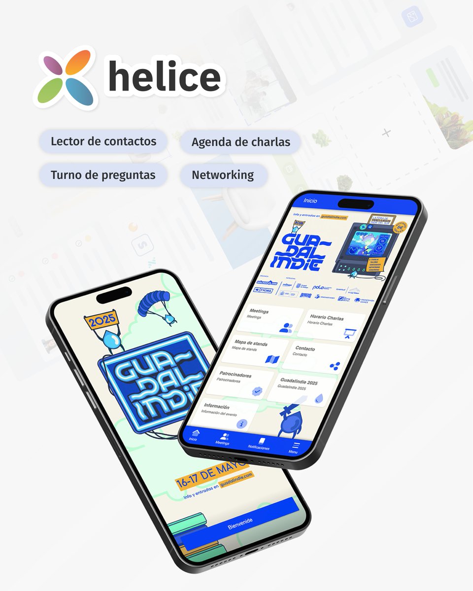heliceapp's tweet photo. 🎮 Hace unas semanas se celebró #Guadalindie2025 en FYCMA con app oficial hecha en https://t.co/wFQ4nSLago. Mapa, charlas, networking y más, todo en el móvil. ¡Gracias Málaga Jam por confiar en https://t.co/wFQ4nSLago!
#heliceapp #GamingIndie #Videojuegos #EventosDigitales https://t.co/BRl03N5qON