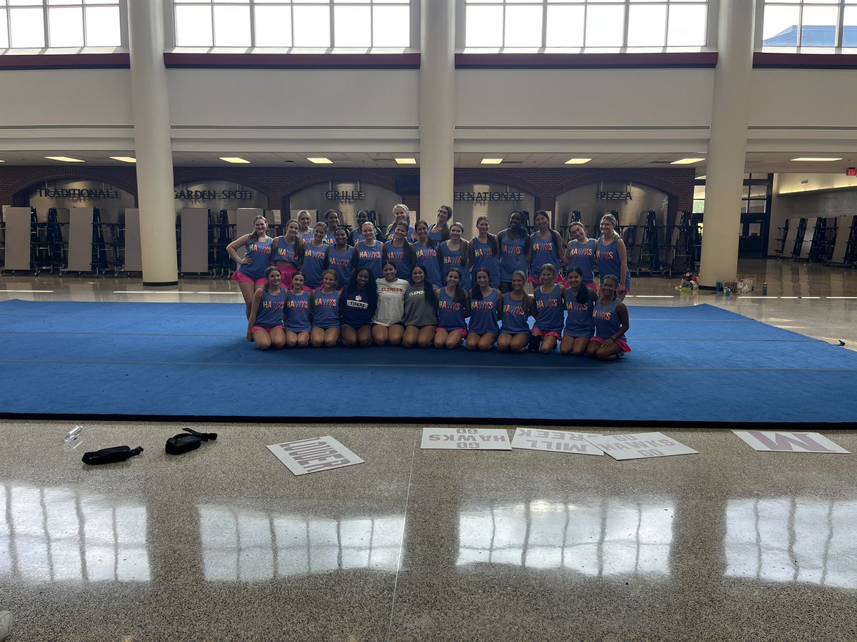 We had a great time at stunt clinic learning with ProCheer and the Clemson Cheerleaders!