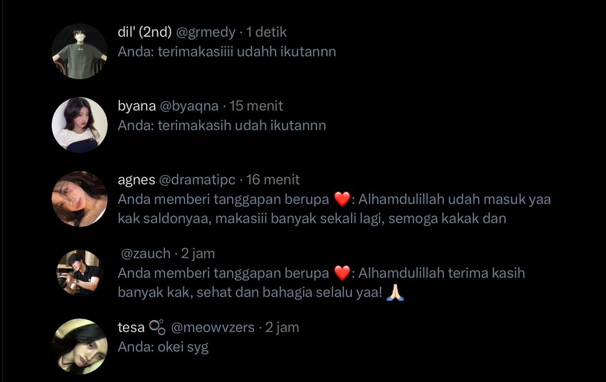 done swmua pemenang, terimakasih yg udah ikutan dan mendoakan semoga doanya berbalik 🫰🏻