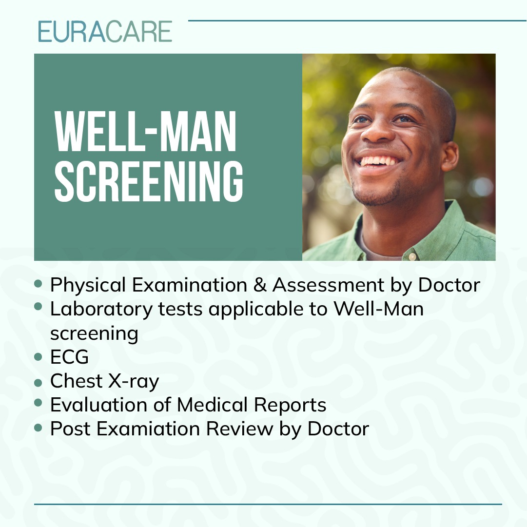 Knowing is power — but only if you follow through.
Our men’s screening packages are built to catch the silent threats: cancers, heart disease, hidden risks.
Do the check. Protect your future.
#MensHealthWeek #HealthScreening #Euracare