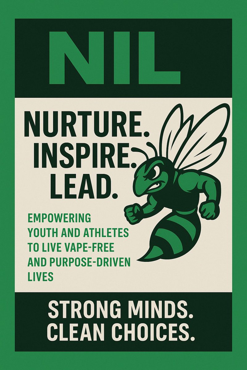 Which NIL are you trying to get? Team Vaping is giving out their own NIL deals. Their NIL will have a heavy cost. A cost that will affect your health. On Lincoln campus our NIL deals are worth it, health and mental. #AthletesvsVaping
