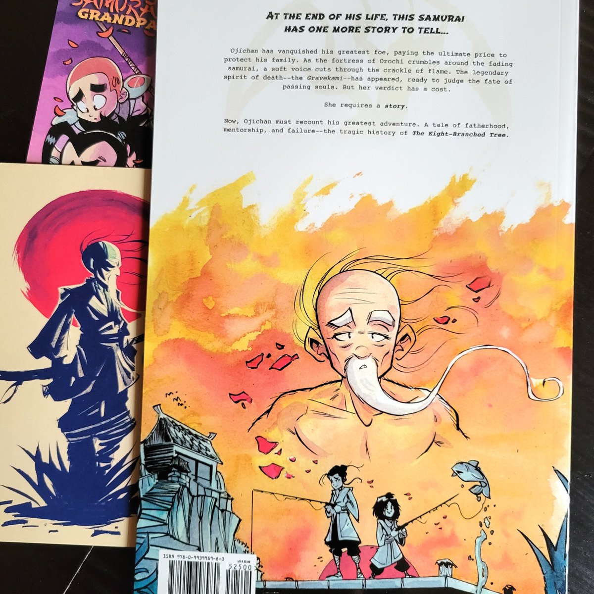 Samurai Grandpa: The Eight-Branched Tree - Book One (2025). Eastin Deverna (story/script). Shawn Daley (story/art/letters). Delivered. #MailCall #mycomics