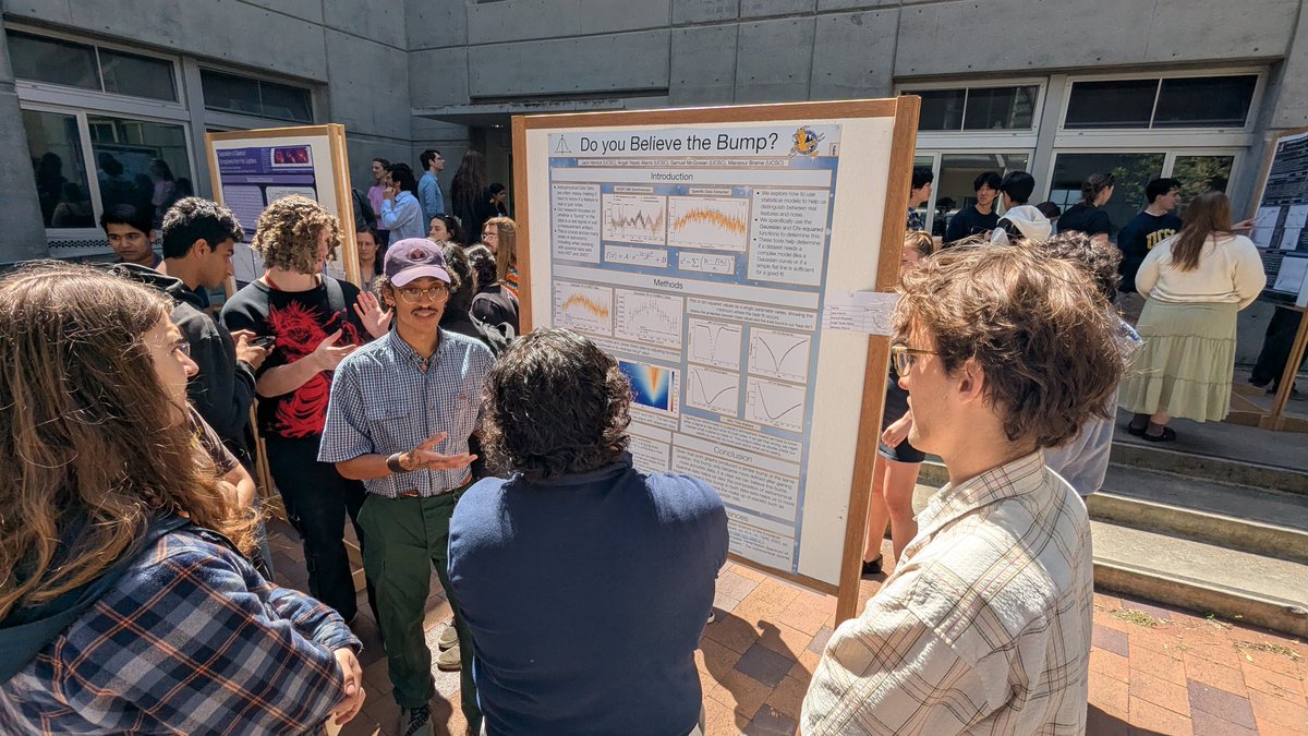 Yesterday the 1st-year Astrophysics  majors in Astronomy 9 presented their 2-quarter-long group research projects.  This class, started by Ruth Murray-Clay, has been a huge success in slowing the leaky pipeline that drives some out of STEM majors.