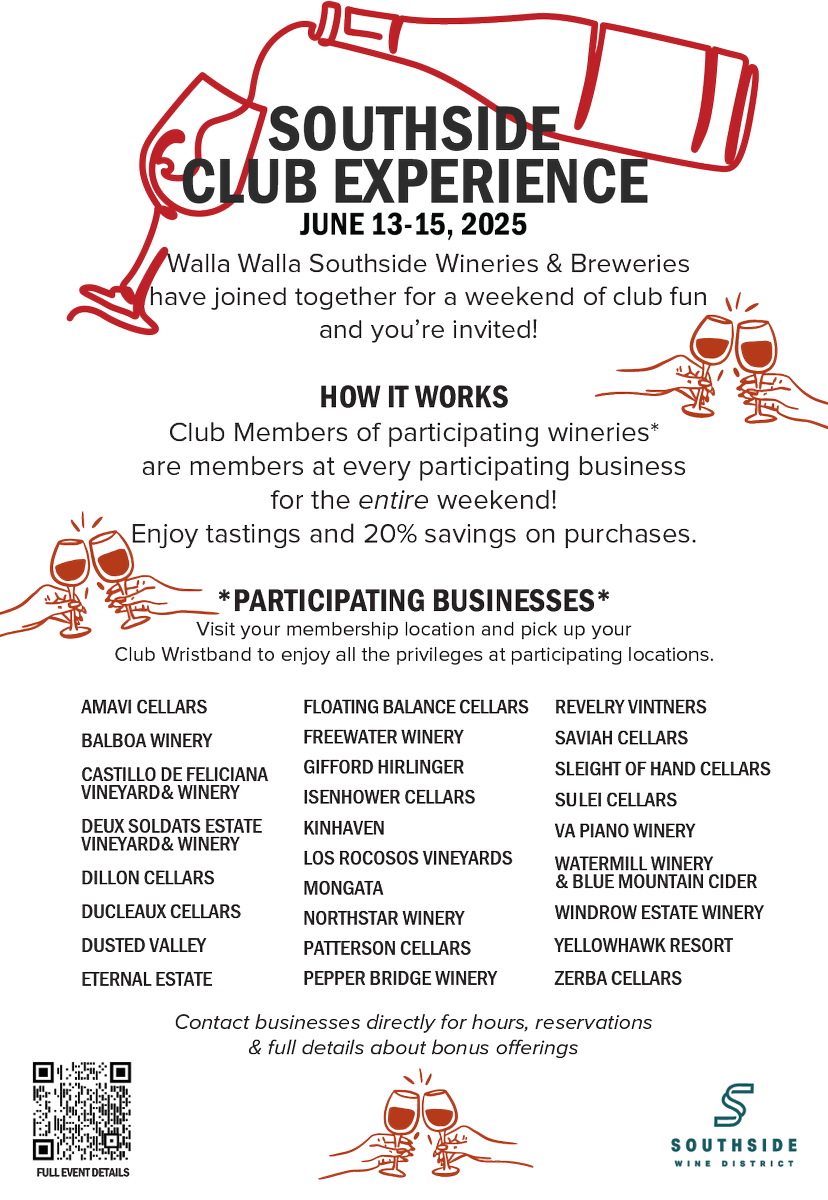 mailchi.mp/eternalwine/so… Southside wine club experience is here! Club members stop in to get your wristbands Plus Diego and Gary play the 70s tonight!!