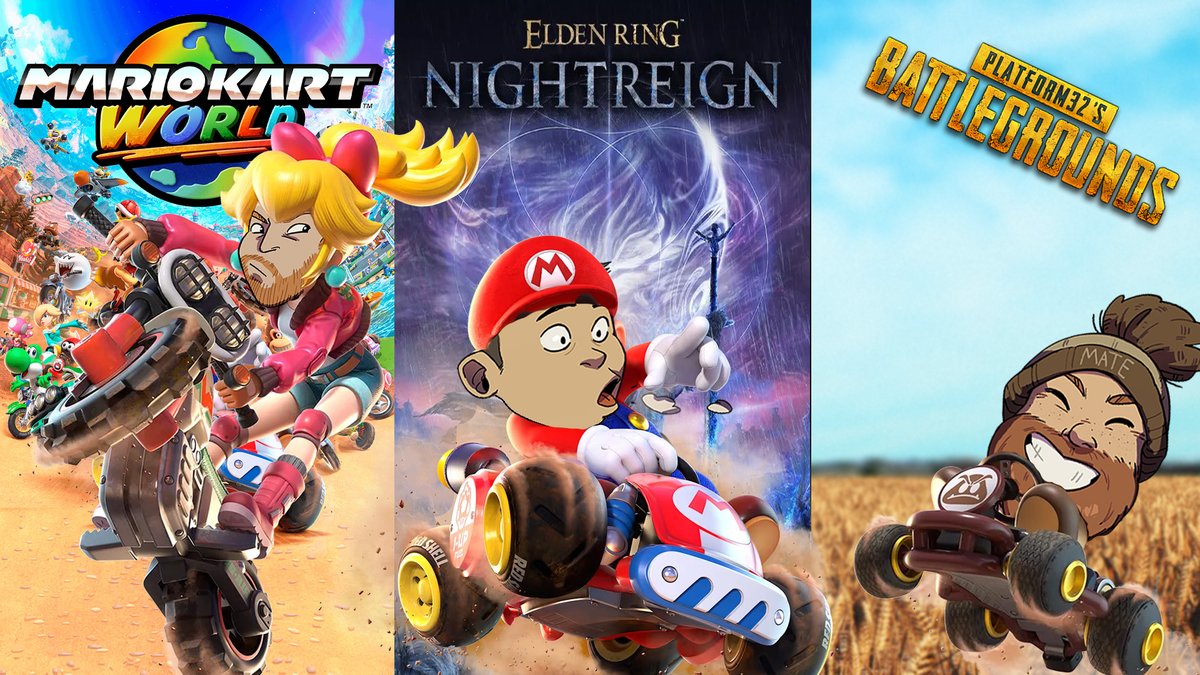 Ian Higton (@ianhigton) on Twitter photo 🔴LIVE FROM 6:30PM BST🔴 It's finally time for some Friday fun on Mario Kart World so join in early if you want to play with us! Also on the schedule is Nightreign from 8PM and <a href="/PUBG/">PUBG: BATTLEGROUNDS</a> from 9:30PM! Watch here: youtube.com/live/c70vOrANd… or on twitch.tv/platform32 🔴LIVE FROM 6:30PM BST🔴 It's finally time for some Friday fun on Mario Kart World so join in early if you want to play with us! Also on the schedule is Nightreign from 8PM and <a href="/PUBG/">PUBG: BATTLEGROUNDS</a> from 9:30PM! Watch here: youtube.com/live/c70vOrANd… or on twitch.tv/platform32