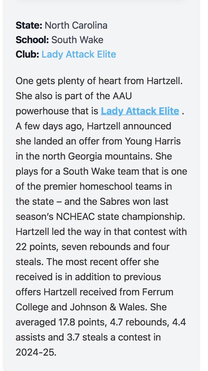 Thank you <a href="/AkiemBailum/">𝗔𝗸𝗶𝗲𝗺 👨🏾‍💻🎙🎥📰📺📸</a> &amp; <a href="/PGH_NC/">Prep Girls Hoops North Carolina</a>! ✍🏻