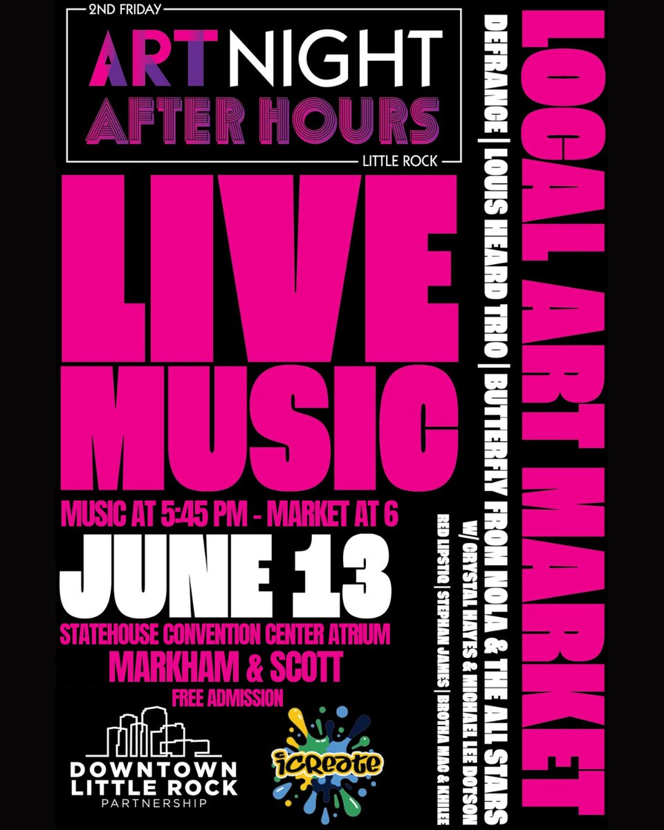 Downtown Little Rock tweet media