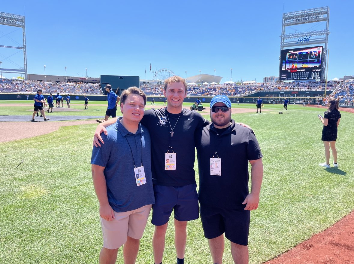 CreightonBAT's tweet image. This year will be CBAT's fourth season partnering with the NCAA and Trackman to provide metrics and analytics for the Men's College World Series.
For those attending, welcome back to our home! For those elsewhere, we're excited to bring you a slice of Omaha wherever you may be