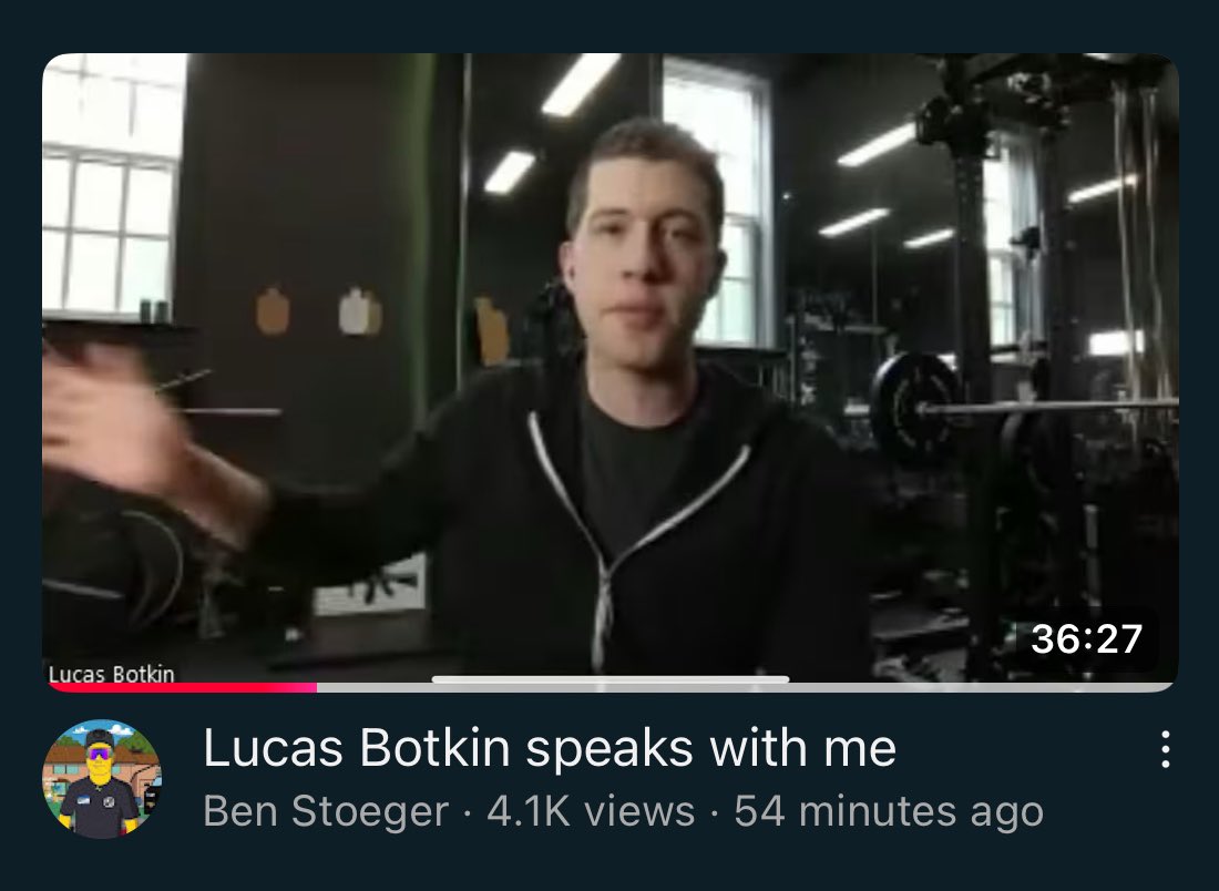 Lucas Botkin (@lucasbotkin) on Twitter photo youtu.be/O3IOtarsk1k?si… youtu.be/O3IOtarsk1k?si…