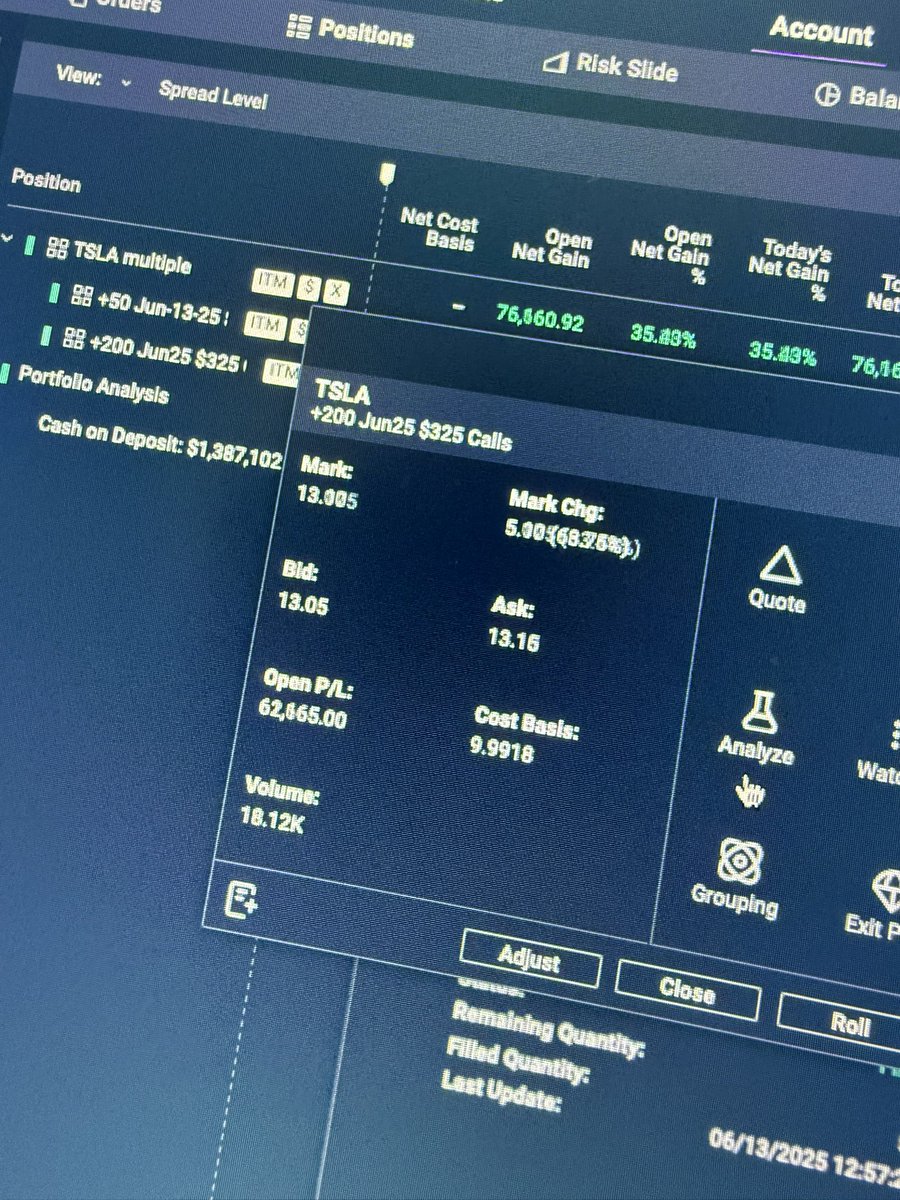 AFTERNOON DELIGHT $TSLA