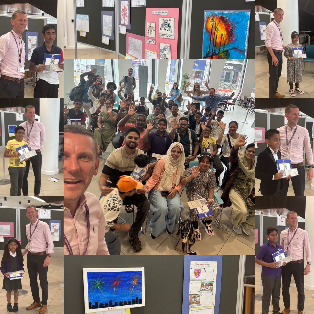Tom Bruce (@cllrtombruce) on Twitter photo Prize giving at Hounslow House! Each budding young artist has created something that inspires them from their area-a competition as part of the council’s Public Realm Design Guide. The winners’ creations will feature in the final published document later this year <a href="/LBofHounslow/">Hounslow Council</a> Prize giving at Hounslow House! Each budding young artist has created something that inspires them from their area-a competition as part of the council’s Public Realm Design Guide. The winners’ creations will feature in the final published document later this year <a href="/LBofHounslow/">Hounslow Council</a>