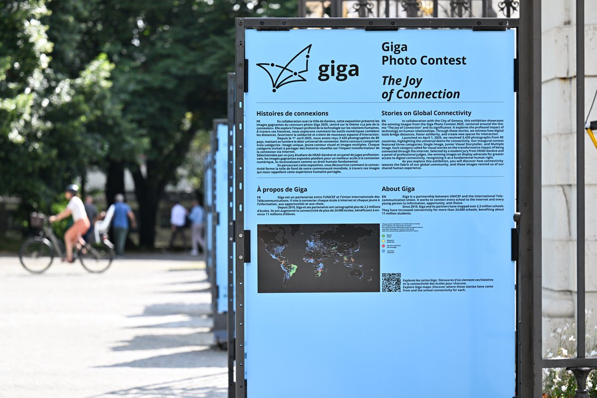 Yesterday, the winners of the #GigaPhotoFestival turned Geneva’s Parc des Bastions into something more than a venue — it became a public square for global stories. 

Here, we saw images that do what the best photography always does: invite us to feel before we understand. 

These