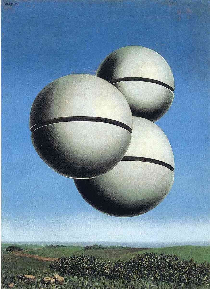 The voice of space, 1928 #artbots #magritte