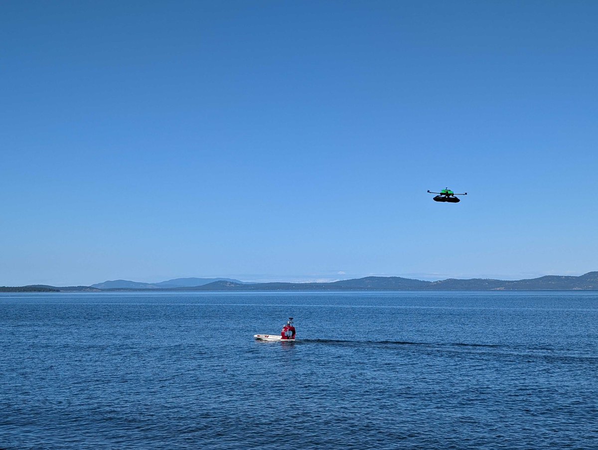 Open Ocean Robotics (@oceanrobotics) on Twitter photo Open Ocean Robotics and Seahawk Robotics are collaborating to expand ocean monitoring capabilities by combining uncrewed surface and aerial systems. With more vantage points, this hybrid approach enables greater coverage, real-time data, and enhanced situational awareness. Open Ocean Robotics and Seahawk Robotics are collaborating to expand ocean monitoring capabilities by combining uncrewed surface and aerial systems. With more vantage points, this hybrid approach enables greater coverage, real-time data, and enhanced situational awareness.