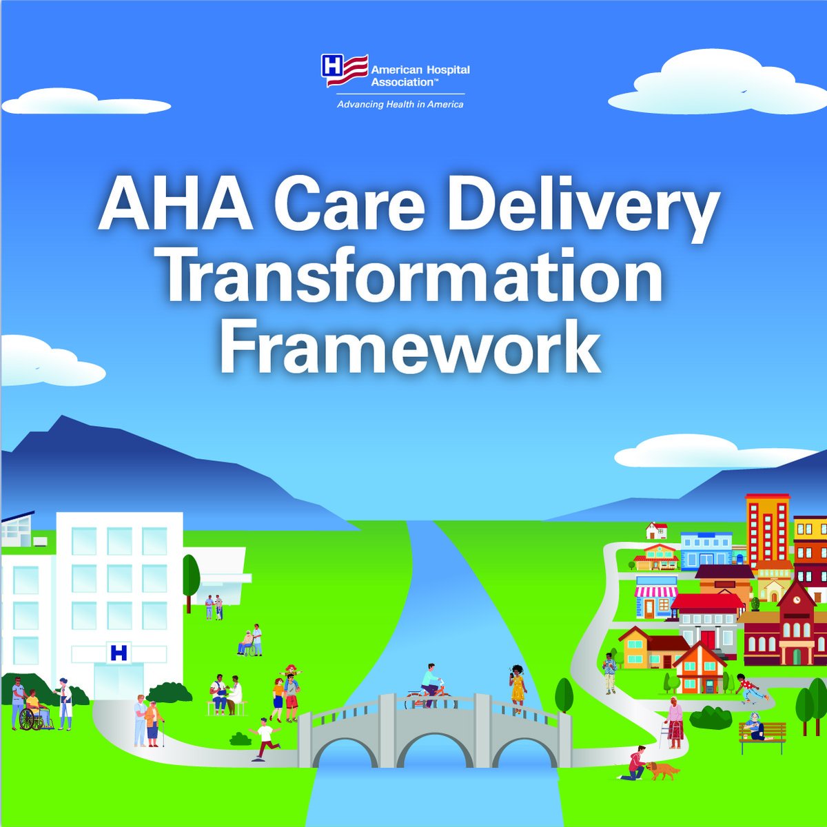 communityhlth's tweet image. AHA's Care Delivery Transformation Framework helps hospitals and health systems explore new strategies on engaging communities to play a part in improving outcomes. Explore it now: ow.ly/BPk450W8Osc