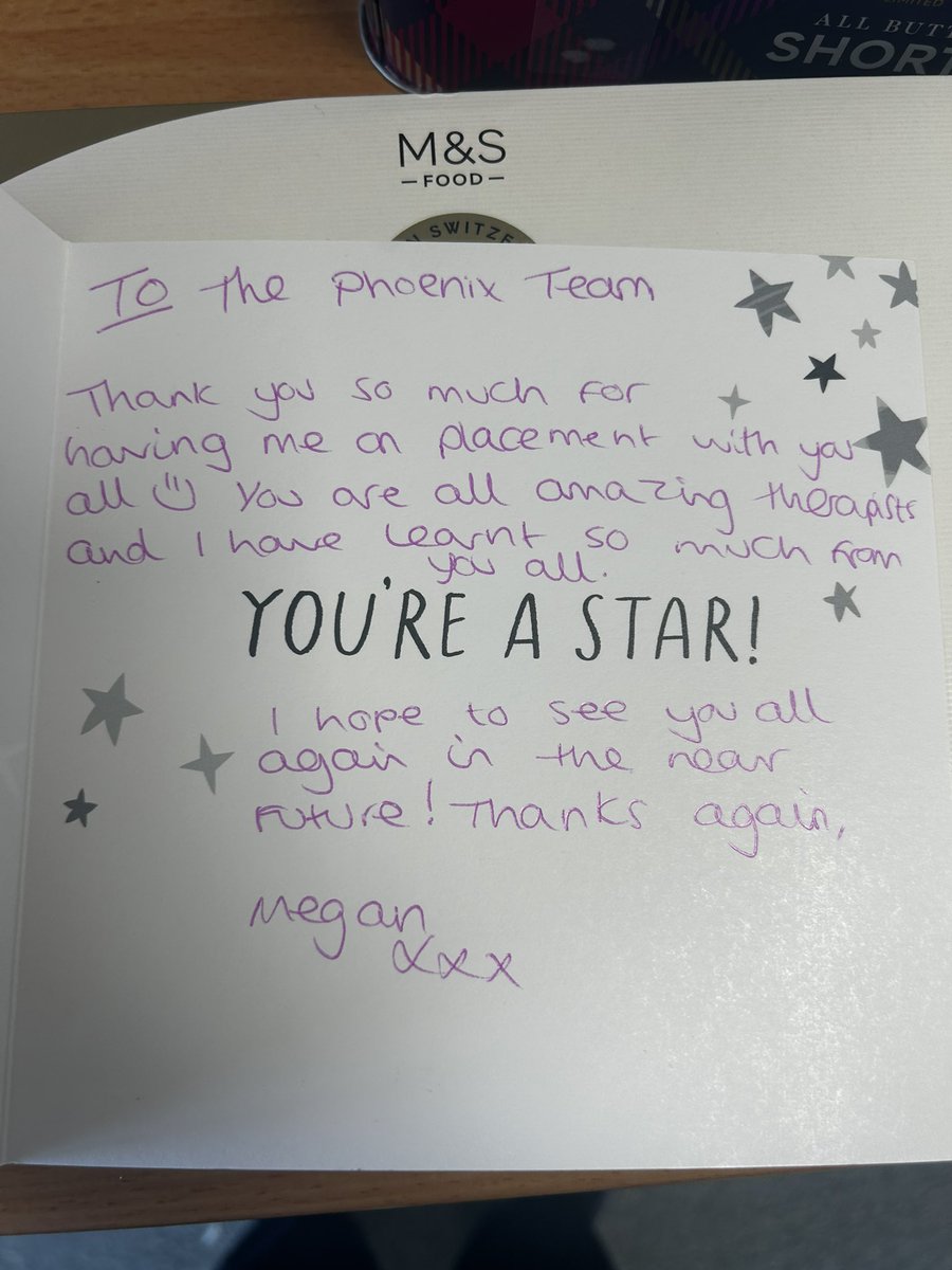 Phoenix Stroke & Neuro Rehabilitation Team (@asphstrokerehab) on Twitter photo Goodbye to our brilliant physio student Megan who has spent the last 5 weeks in our team. Itโs been lovely having you! Big thanks for the fab card and treats! <a href="/StMarysMScPhys/">St Mary's MSc. Applied Sport & Exercise Physiology</a> <a href="/EllieBlumsom/">Ellie Blumsom</a> <a href="/SianKW02/">Siรขn Warner</a> <a href="/ASPHphysio/">ASPH Physiotherapy</a> <a href="/KathyAndersonPT/">KathyAnderson</a> <a href="/dee_dietasph/">Dee Bousfield</a> @ Goodbye to our brilliant physio student Megan who has spent the last 5 weeks in our team. Itโs been lovely having you! Big thanks for the fab card and treats! <a href="/StMarysMScPhys/">St Mary's MSc. Applied Sport & Exercise Physiology</a> <a href="/EllieBlumsom/">Ellie Blumsom</a> <a href="/SianKW02/">Siรขn Warner</a> <a href="/ASPHphysio/">ASPH Physiotherapy</a> <a href="/KathyAndersonPT/">KathyAnderson</a> <a href="/dee_dietasph/">Dee Bousfield</a> @