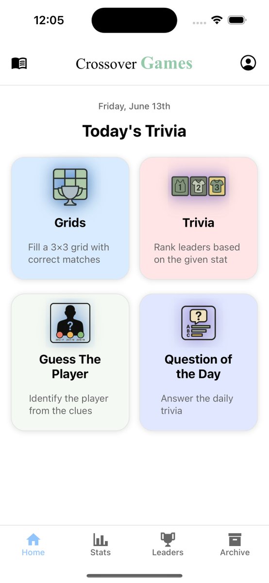 NBA Crossover Grid tweet media