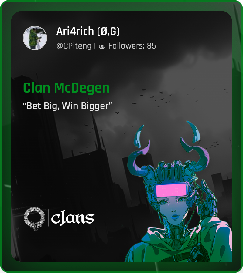 CPiteng's tweet photo. Roar louder. Roar prouder. Pick your clan!

@JoinTheClans is shaping the attention economy for roarers. 

The battlegrounds have just opened.
I've claimed my clan and started stacking my Roar Points. 

Claim your clan today 👉 https://t.co/nRgOtYldTD https://t.co/BKyfq8xNqH