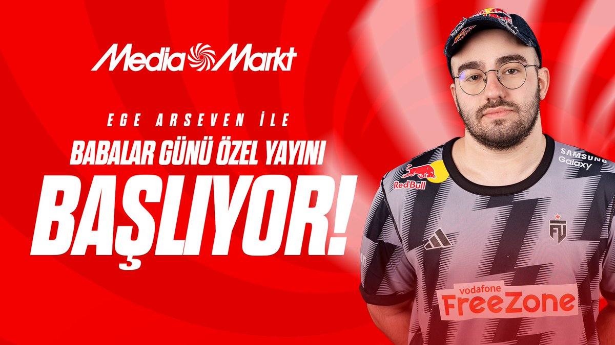 Ege Arseven (@arsevenege) on Twitter photo 21.00 yayındayım.
<a href="/mediamarkt_tr/">MediaMarkt Türkiye</a> ile BABALAR GÜNÜ ÖZEL yayınımızda menü çok sağlam. SHAPESHIFTERS 1. Takım inceleme, 56K FP paket açılışı, Upgradeler ve RVP eşliğinde RTG WL.
kick.com/egearseven 21.00 yayındayım.
<a href="/mediamarkt_tr/">MediaMarkt Türkiye</a> ile BABALAR GÜNÜ ÖZEL yayınımızda menü çok sağlam. SHAPESHIFTERS 1. Takım inceleme, 56K FP paket açılışı, Upgradeler ve RVP eşliğinde RTG WL.
kick.com/egearseven
