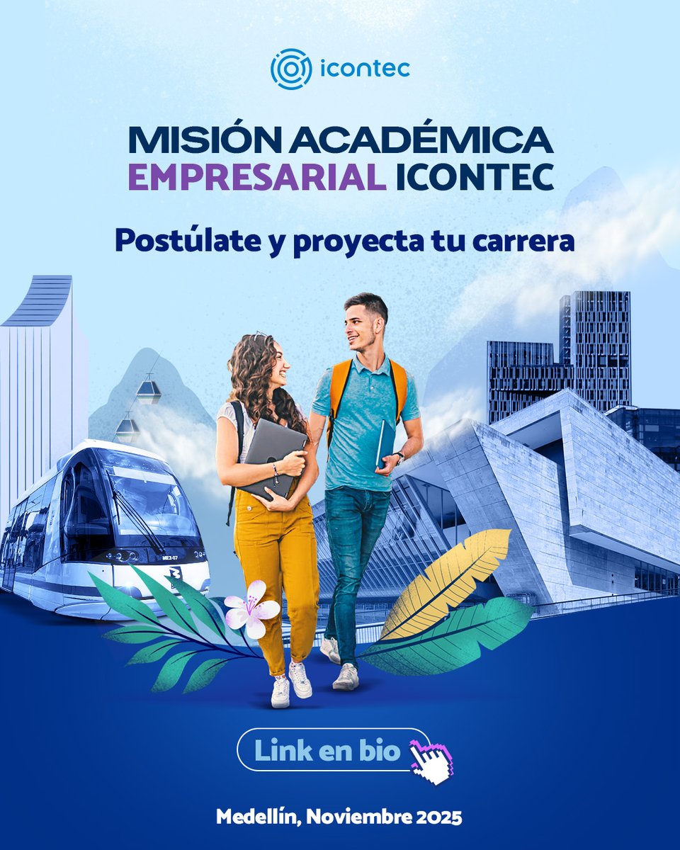 🌟 ¡Haz que tu hoja de vida hable por ti!
Con ICONTEC, prepárate para el mundo laboral con una misión académica que combina formación, certificación y experiencias reales en empresas líderes.
🎯 Postúlate ahora 👉 leadsicontec.azurewebsites.net/Publicado/ba07…