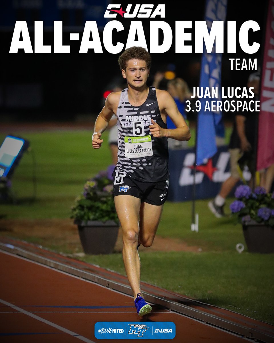 𝐀𝐋𝐋-𝐀𝐂𝐀𝐃𝐄𝐌𝐈𝐂 𝐓𝐄𝐀𝐌

Congrats to Hailee Gorham, Juan Lucas and Joel Iheakolam on their Conference USA All-Academic Team Selection!

#BLUEnited