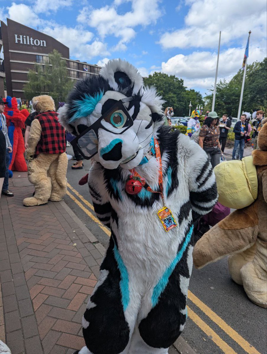 ❄️Mischievous Tiger Dur❄️🔜 CFZ 25 (@thedeltadur) on Twitter photo It’s #FursuitsFriday so come closer for a cuddle I promise I don’t bite 👉👈
🪡<a href="/WildDogWorks/">WildDogWorks.com on 🦋</a> 
📸 Corvus It’s #FursuitsFriday so come closer for a cuddle I promise I don’t bite 👉👈
🪡<a href="/WildDogWorks/">WildDogWorks.com on 🦋</a> 
📸 Corvus