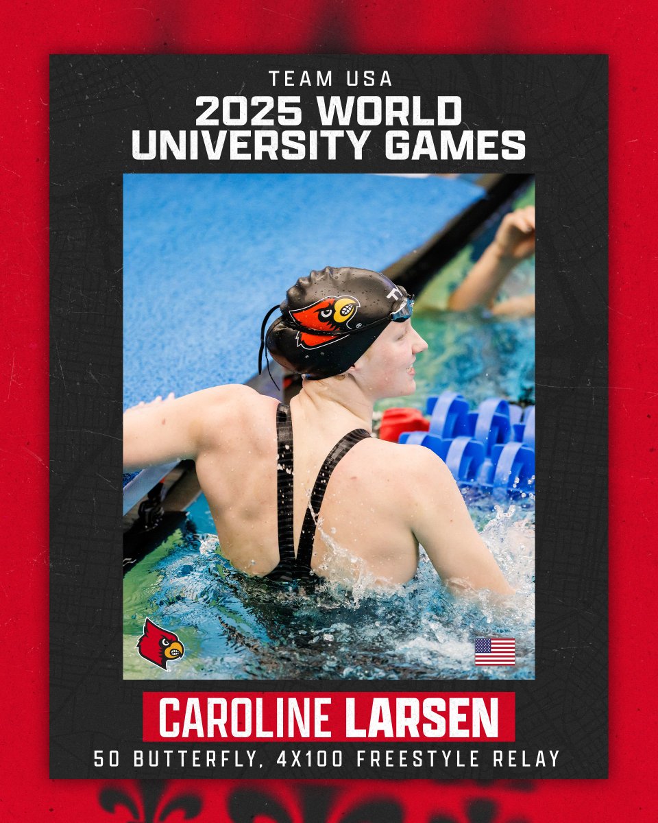 Ready to represent 🇺🇸

Caroline Larsen has been named to Team USA for the 2025 World University Games!

#GoCards