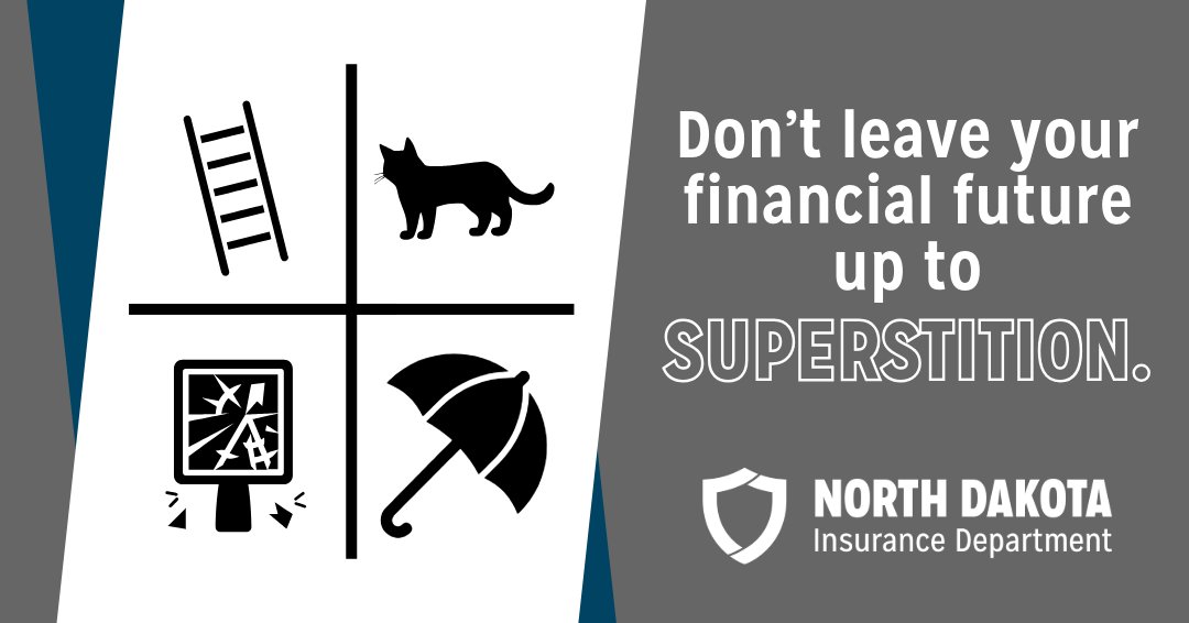 Friday the 13th doesn’t cause bad luck, being underinsured might. 🛡️

Review your policies, update your coverage, and ask questions. Stay protected, North Dakota.