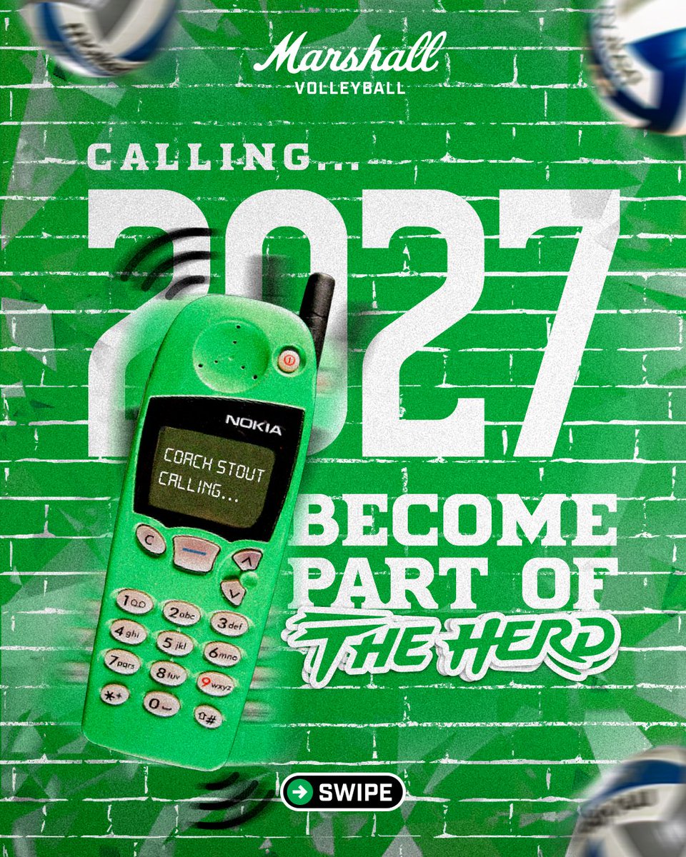 HerdVolleyball's tweet image. The Herd is calling, talk to you June 15th!📲
#TheHardWay