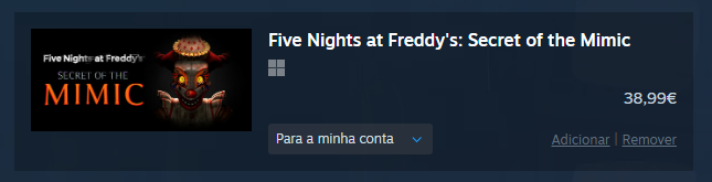 I FORGOT ABOUT THIS, NEW FNAF GAME OUT LITERALLY 10 MINUTES AGO!!!