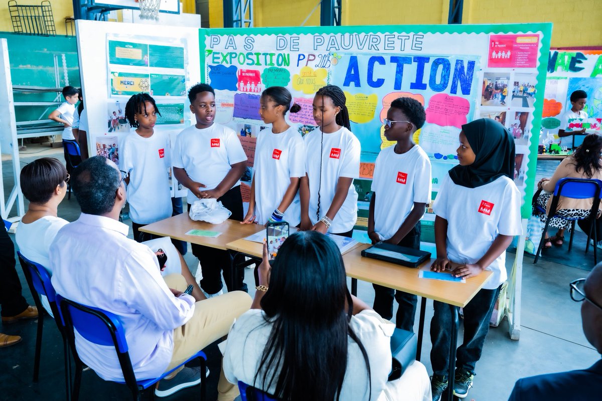 GHA_rwanda's tweet image. Our Grade 5 learners hosted a two-day PYP Exhibition, presenting their projects based on the SDGs to parents and schoolmates.
We’re grateful to the @RwandaHealth Minister, Dr. @nsanzimanasabin for joining us and inspiring our future doctors, lawyers, teachers, and more!