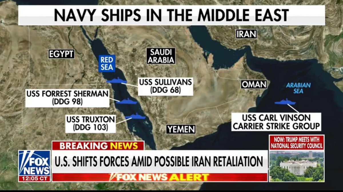 KarluskaP's tweet photo. Navy ships in the Middle East https://t.co/B2pf1y6sBZ