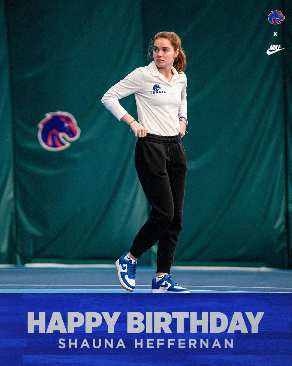 BroncoSportsWTN's tweet image. Sending birthday wishes to the one and only, Shauna Heffernan!🎉
Enjoy your day, Coach!
#BleedBlue | #WhatsNext
