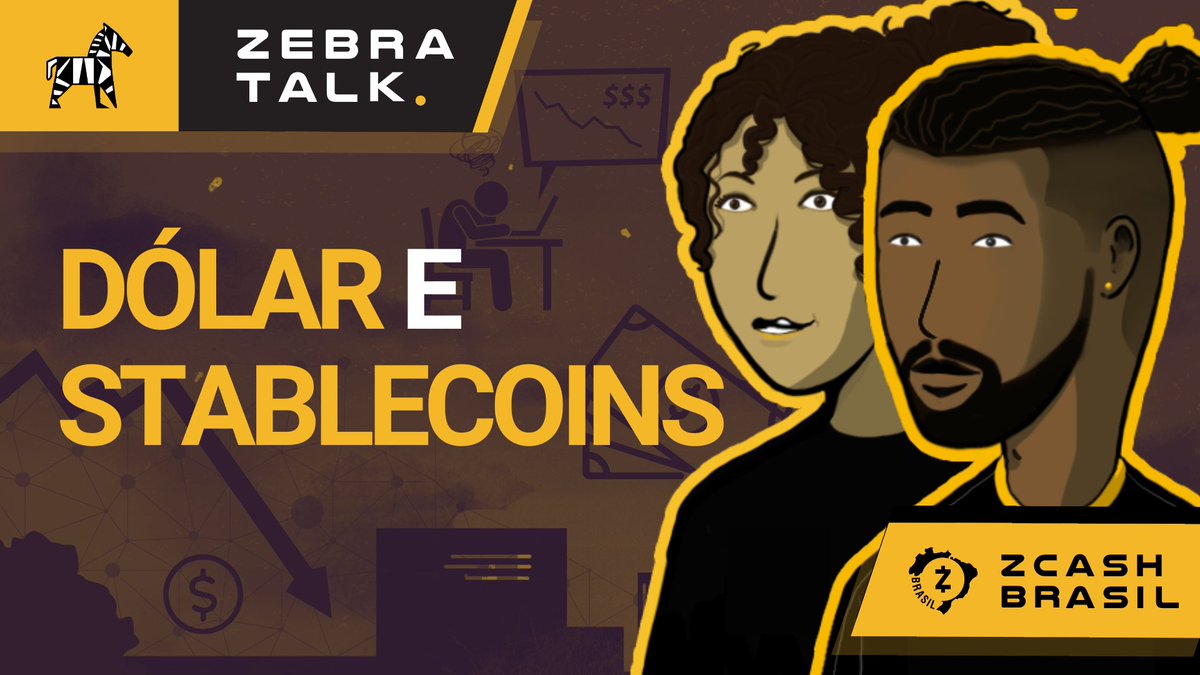 zcashbrazil's tweet photo. 🚨 ATENÇÃO!
Você sabe o RISCO INVISÍVEL por trás do dólar e das stablecoins?
Junte-se ao Zebra Talk no dia 18/06, às 20h, com as feras @AAmandita_ e @0xAdalba. Eles vão mergulhar fundo nos segredos do mercado financeiro e desvendar o que ninguém te conta.
🔗https://t.co/ONIMooFc0G