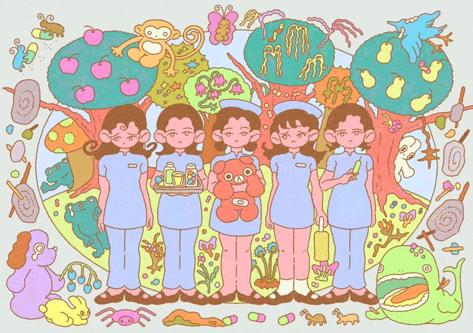 forest friends (✿◠ᴗ◠)