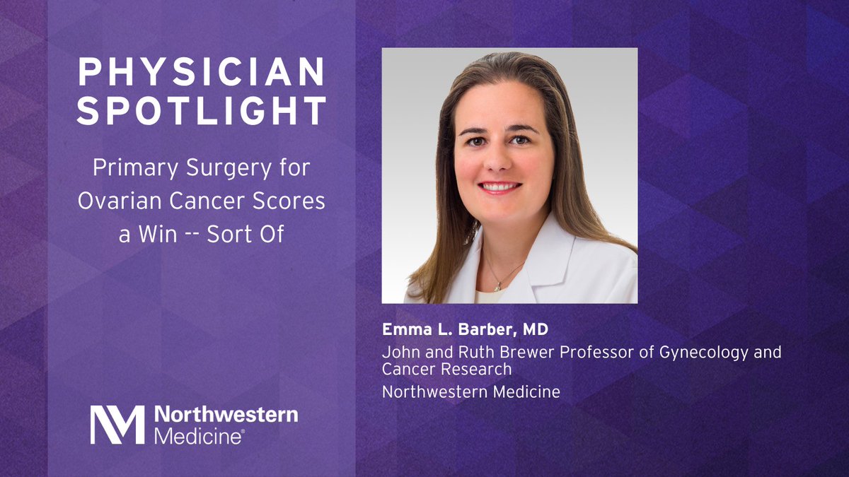 NM_ObGyn's tweet image. Emma Barber, MD (@EmmaBarberMD), provides valuable commentary on the recent TRUST trial that examined the differences in surgeries for patients with ovarian cancer. Dr. Barber discusses the findings of the trial and assesses the need for this fifth clinical trial.…