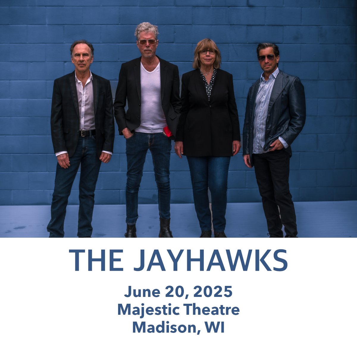 JayhawksOfficial (@the_jayhawks) on Twitter photo One week from today, June 20, The Jayhawks return to Madison, WI for a show at <a href="/MajesticMadison/">Majestic Madison</a>. Ticket link: bit.ly/41vBLj5
See you in Madtown!
Jayhawks tour dates: bit.ly/JayhawksShows One week from today, June 20, The Jayhawks return to Madison, WI for a show at <a href="/MajesticMadison/">Majestic Madison</a>. Ticket link: bit.ly/41vBLj5
See you in Madtown!
Jayhawks tour dates: bit.ly/JayhawksShows