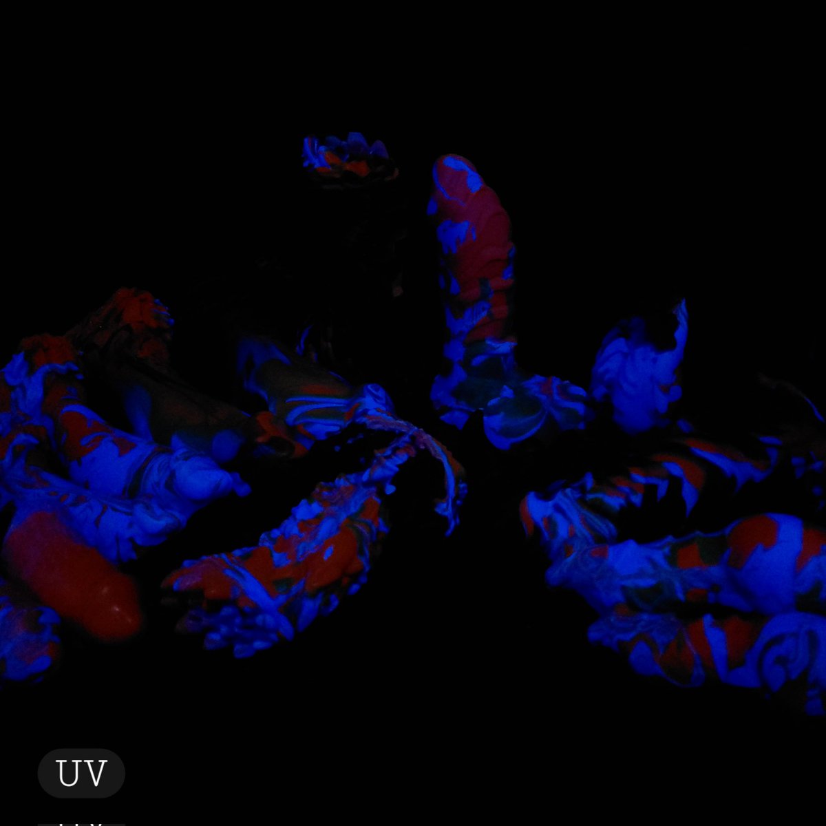 You can't spell Pride Month without DEMON 😈 
All of our demonic themed characters in Dark Prism, a sparkly dark pour with lots of hidden UV 🖤🌈