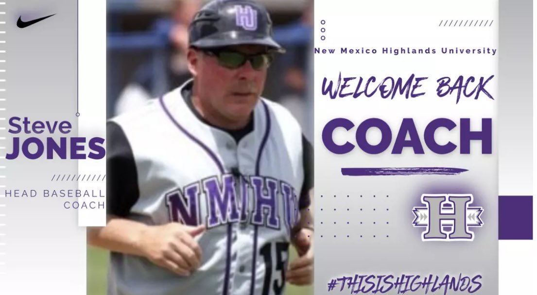 ⚾️ Steve Jones Returns To Lead New Mexico Highlands University Baseball

📰 tinyurl.com/8djkspwa

#ThisIsHighlands