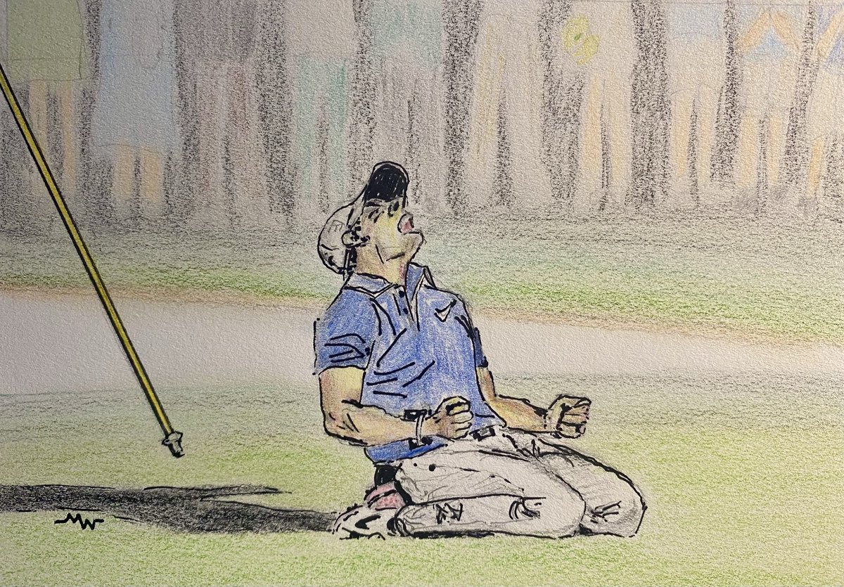 Career Grand Slam. 
⁦<a href="/TheMasters/">The Masters</a>⁩ 
⁦<a href="/McIlroyRory/">Rory McIlroy</a>⁩ 
#theisolationart