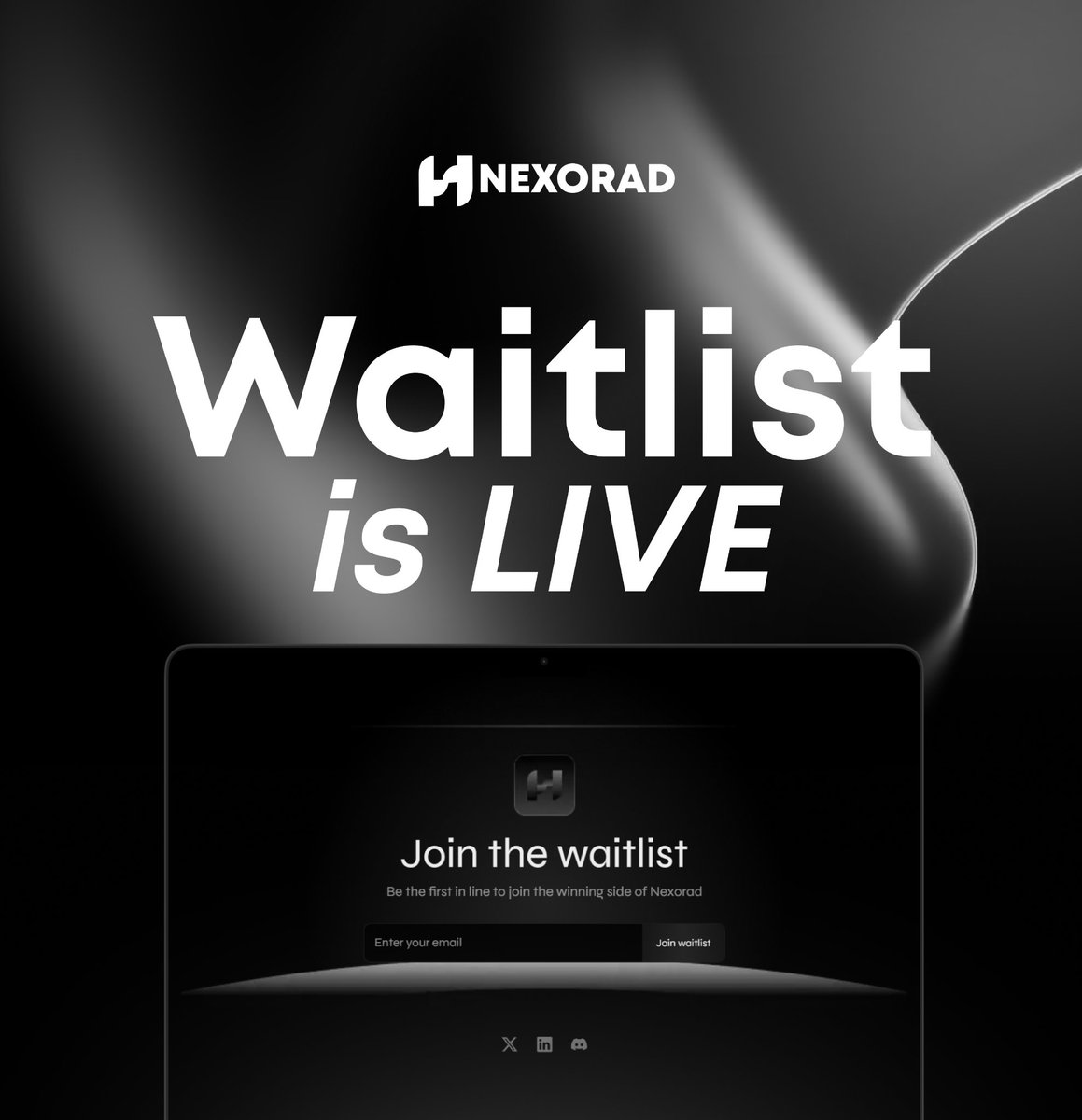 🚨 THE GATE IS OPEN

We’ve been building behind the scenes.
Now it’s time. 

Nexorad’s waitlist is officially LIVE.

If you're early, you're not just lucky 

 You're unlocking priority access, exclusive early rewards, and first dibs on limited drops coming soon.

This is your