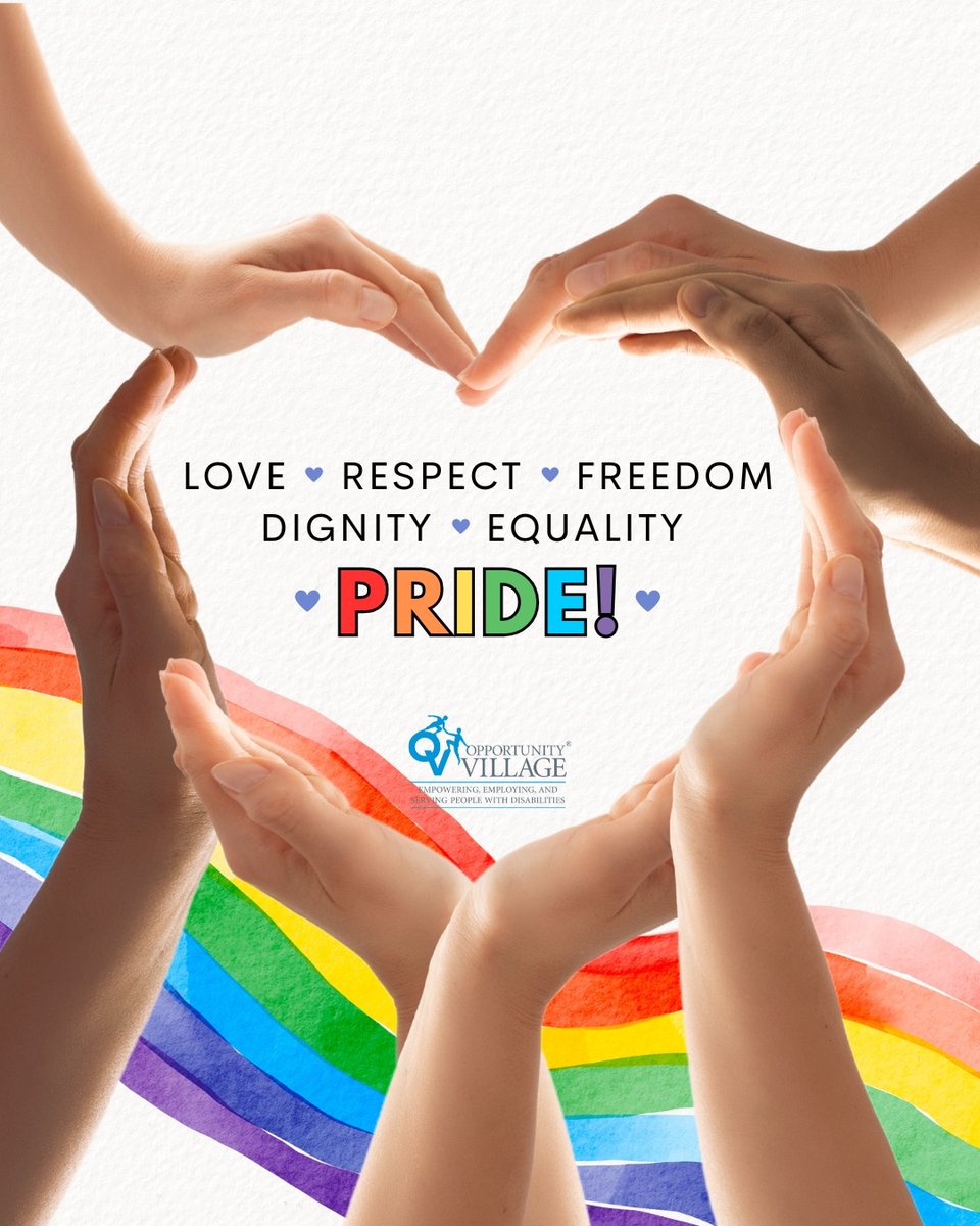 OppVillageLV's tweet photo. This month and all year, we celebrate love, diversity, and the power of inclusion for every individual.
Together, let's continue to build a community where all are welcome.
β€οΈπ§‘ππππ
#OpportunityVillage #Inclusion #OVCommunity #PrideMonth #InclusionMatters #LasVegas https://t.co/srloQ9KmLZ