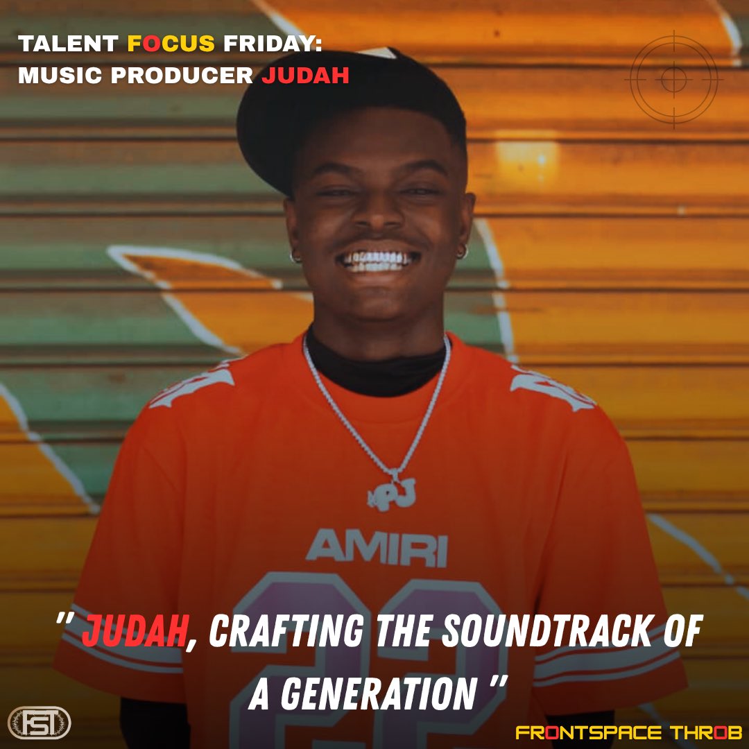 FrontSpaceThrob's tweet photo. Crafting the soundtrack of a generation, music producer @ Producer Judah steals the FRONTSPACE on this edition of #Talentfocusfriday 🪩 https://t.co/eeqsPgVXEw