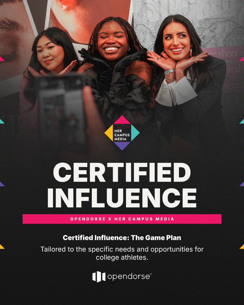 The Game Plan: Designed to meet the unique needs and opportunities of college athletes.

🎯 Enhance personal branding &amp; engagement
⚖️ Balance athletics &amp; content creation
📸 Master video &amp; photo content
🤝 Execute successful brand collaborations