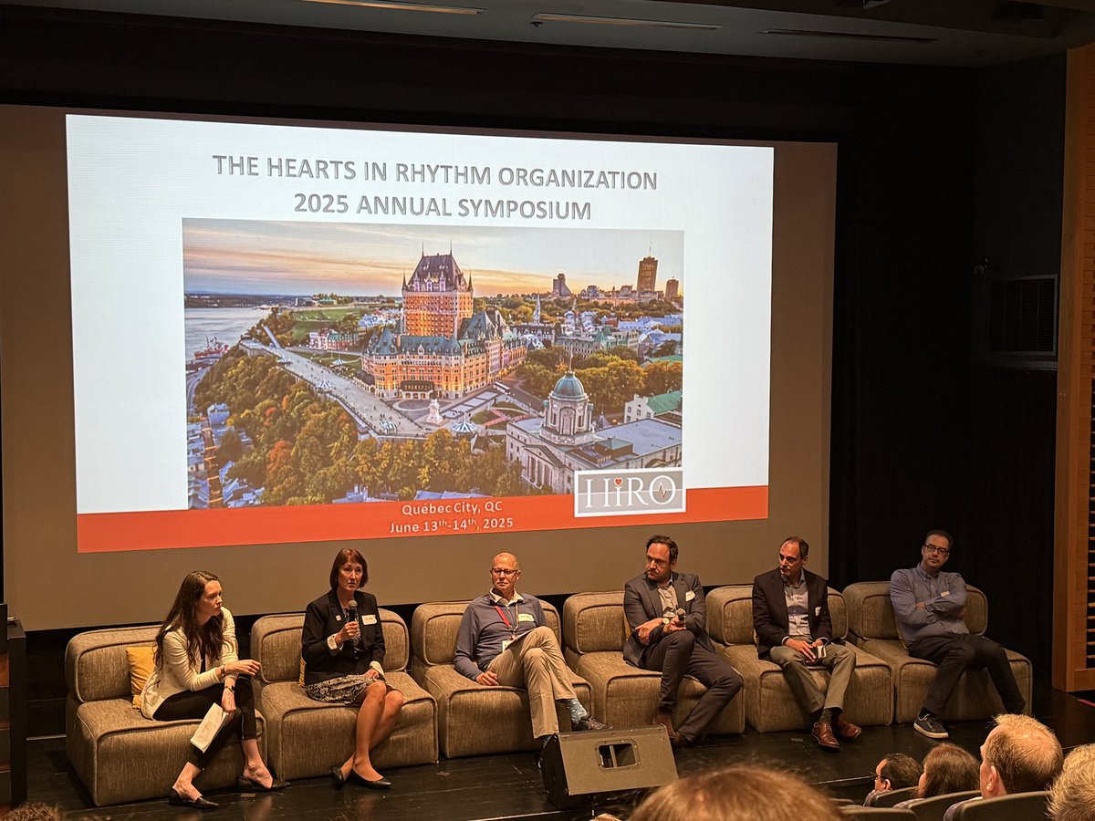 #HiRO2025 is back for the afternoon sessions today!

Starting with a Round Table Discussion: Novel Therapeutic Avenues in Cardiogenetic Disorders