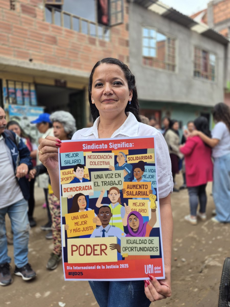 RedCuidadorasCo's tweet image. Nos sumamos a la campaña #IJD25 porque creemos que las condiciones pueden ser justas para todos y para todas.
Creemos en la unión y creemos en el cambio.
#UnionMeans #UnionPower